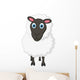 Sheep Cartoon Wall Decal