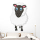 Sheep Cartoon Wall Decal