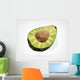 Low Poly Avocado Fruit Wall Decal