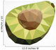 Low Poly Avocado Fruit Wall Decal
