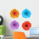 Flower White Gerbera Wall Stickers Wall Decal