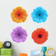 Flower White Gerbera Wall Stickers Wall Decal
