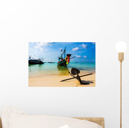 Fancy Traditional Local Boat Wall Decal