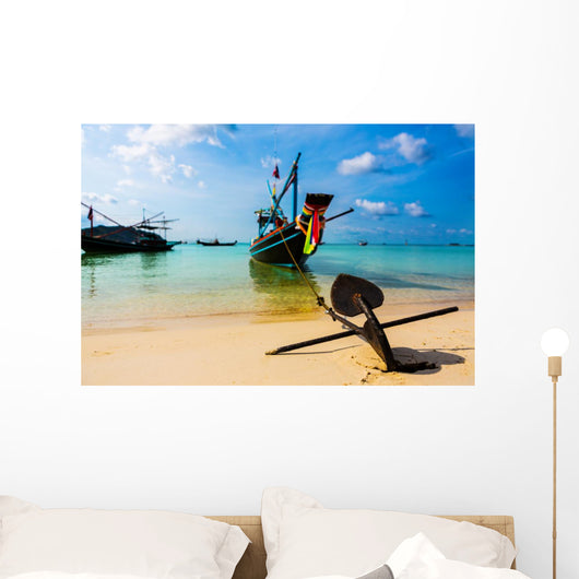 Fancy Traditional Local Boat Wall Decal