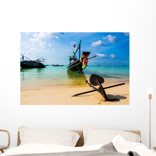 Fancy Traditional Local Boat Wall Decal