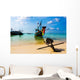 Fancy Traditional Local Boat Wall Decal