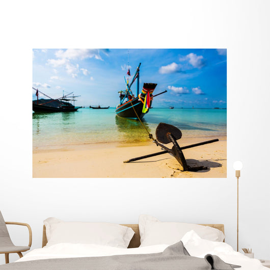 Fancy Traditional Local Boat Wall Decal