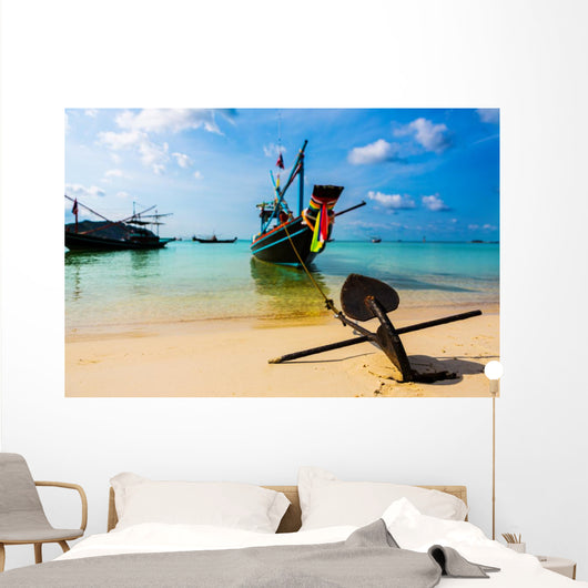 Fancy Traditional Local Boat Wall Decal