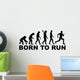 Born to Run Evolution Wall Decal