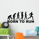 Born to Run Evolution Wall Decal