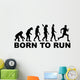 Born to Run Evolution Wall Decal