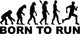 Born to Run Evolution Wall Decal