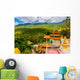 Chinese Temple among Beautiful Wall Decal