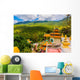 Chinese Temple among Beautiful Wall Decal