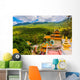 Chinese Temple among Beautiful Wall Decal