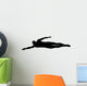Swimming Silhouette Wall Decal Design 1