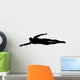 Swimming Silhouette Wall Decal Design 1