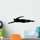 Swimming Silhouette Wall Decal Design 1