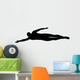 Swimming Silhouette Wall Decal Design 1