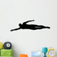 Swimming Silhouette Wall Decal Design 1
