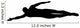 Swimming Silhouette Wall Decal Design 1