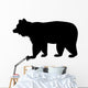 Brown Bear Silhouette Wall Decal