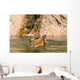 Adult Tigers Play Fighting Wall Decal