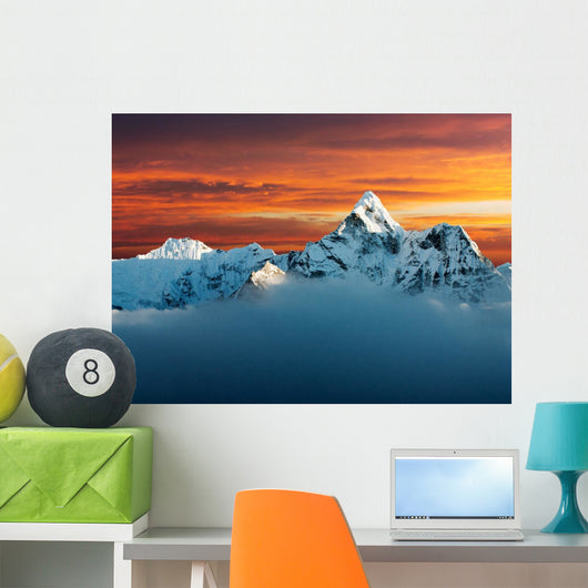 Evening Ama Dablam Wall Decal