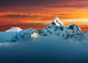 Evening Ama Dablam Wall Decal