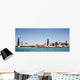 Chicago Skyline Seen from Wall Decal