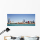 Chicago Skyline Seen from Wall Decal