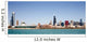 Chicago Skyline Seen from Wall Decal