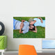 Grass Laying Couple Wall Decal