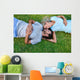Grass Laying Couple Wall Decal