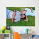 Grass Laying Couple Wall Decal