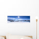 Snow Covered Alps Wall Decal Panoramic Wall Decal