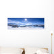 Snow Covered Alps Wall Decal Panoramic Wall Decal