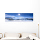 Snow Covered Alps Wall Decal Panoramic Wall Decal