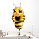 Bee White Wall Decal Design 2