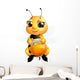 Bee White Wall Decal Design 1