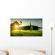 Golf Golfer Makes Strong Wall Decal