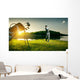 Golf Golfer Makes Strong Wall Decal