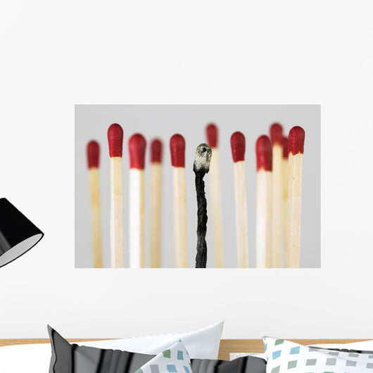 Burnout Wall Decal
