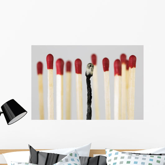 Burnout Wall Decal