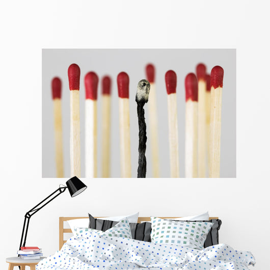 Burnout Wall Decal