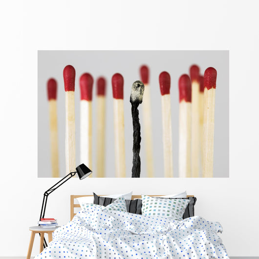 Burnout Wall Decal