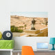 Sand Desert Oasis with Wall Decal