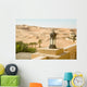 Sand Desert Oasis with Wall Decal