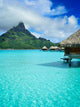 Luxury Overwater Vacation Resort Wall Decal
