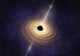 Black hole Wall Mural